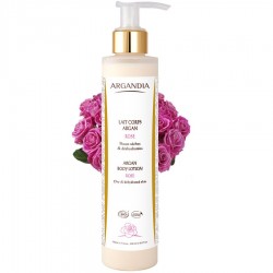 LOTIUNE DE CORP CU ARGAN - TRANDAFIR 200ml